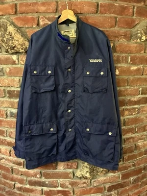 Vintage 70s 80s Yamaha Moto Racing Nylon Jacket Size L/XL - Image 1 of 4