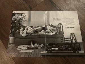 Pioneer PD-M710 Sechs CD Wechsler Poster Druck Werbung Foto 11”x16” 1989 Compact Disc - Bild 1 von 1