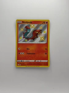 Pokemon Sizzlipede Shining Fates Shiny Vault 2021 NM Foil SV018/SV122 - Picture 1 of 2