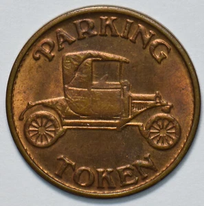 1900 Parking token Eagle animal 292503 combine shipping - Picture 1 of 2
