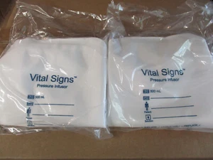 2 PACK NEW Vyaire Vital Signs Pressure Infuser 500ml IN800048 S17 - Picture 1 of 2