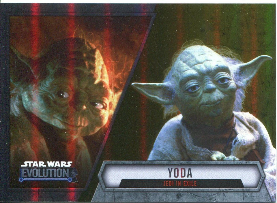 Star Wars Evolution 2016 Gold Parallel Card #26 Yoda - Image 1 of 1