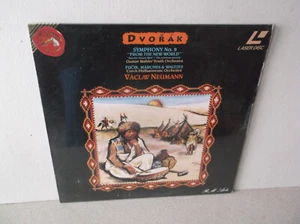 Dvorak Symphony No 9 Vaclav Neumann Laser Disc 1991 Sealed Unopened 33 LP Record - Picture 1 of 2