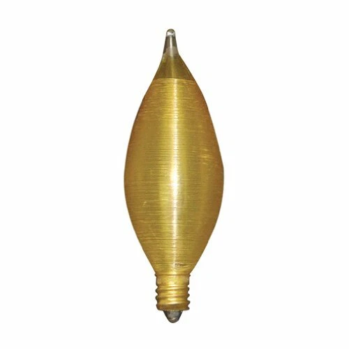 Bulbrite 25C11A Spunlite Chandelier 25W Amber, Candelabra Base - Image 1 of 1