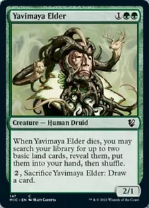 YAVIMAYA ELDER x4 mtg NM-M Innistrad: Midnight Hunt Commander 4 Common - Picture 1 of 1