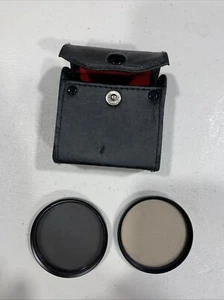 Japan Merkury Optics 58mm Camera Lens Set (FD & PL) W/ Case - Picture 1 of 6