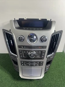 2008-2013 Cadillac CTS Radio Climate Control Trim Panel Bezel Air Vents OEM - Picture 1 of 24