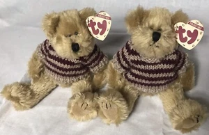 2 Vintage Bears 1993. TY, The Attic Treasures Collection- Chelsea - Picture 1 of 3