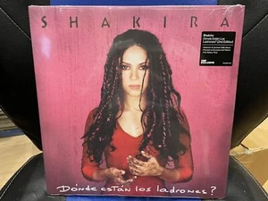 VINYL ME PLEASE SHAKIRA DONDE ESTAN LOS LADRONES? DOUBLE RED & PINK GALAXY VINYL - Picture 1 of 5