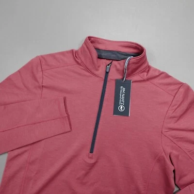 Pullover Vineyard Vines x Jim Nantz Pescadero 1/2 Cremallera Marineros Rojo Para Hombre Talla XS Foto 1 de 4