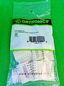 Kit Ortronics OR-3000109, Conector, 110C4, (10 unidades) - Imagen 1 de 7