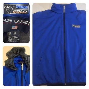 Polo Sport Ralph Lauren blaue Jacke Medium Marine Supply Herren maritim USA - Bild 1 von 12