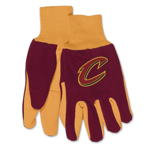 Cleveland Cavaliers Wincraft NBA Two Tone Cotton Jersey Gloves FREE SHIP!! Cover