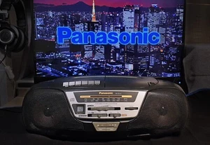 Panasonic RX-DS12 Portable STEREO Radio Cassette System - Boombox - Picture 1 of 23