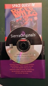 SPACE QUEST IV Roger Wilco Time Rippers SIERRA Originals PC CD ROM Computer Game - Picture 1 of 1