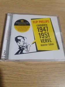 FLIP PHILLIPS-COMPLETE 1947-51 VERVE MASTER TAKES-2 CD SET-DEFINITIVE - Picture 1 of 2