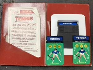 Tennis Sears Super Video Arcade (Intellivision, 1980) Completo En Caja - Imagen 1 de 3