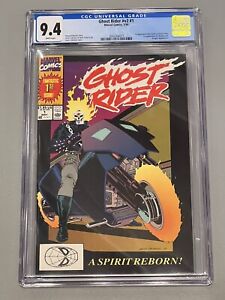 CGC 9.4 Ghost Rider V2 #1 1st Appearance Of Dan Ketch & Deathwatch First Print