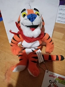 Kellogg's Bean Bag Breakfast Bunch Tony The Tiger Peluche Animale 7 pollici 1997 Nuovo con etichette - Foto 1 di 6