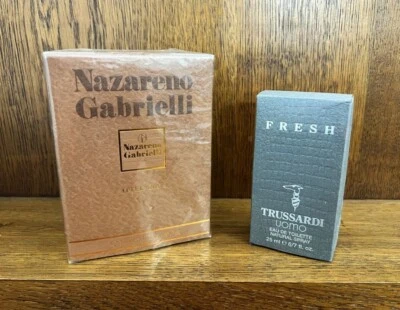 LOTTO: EAU DE TOILETTE TRUSSARDI 25 ml.+AFTER SHAVE NAZARENO GABRIELLI 100 ml. - Immagine 1 di 3