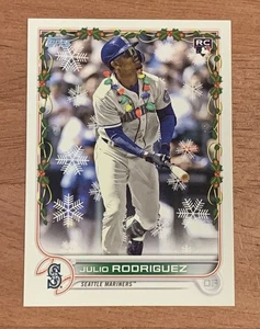 Julio Rodriguez 2022 Topps Holiday Christmas Lights Necklace Code 820 RC Seattle - Bild 1 von 2