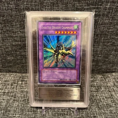 ARS 10 2002 Gaia The Dragon Champion 1st ED LOB-125 Secret YuGiOh Asian English - Image 1 of 4