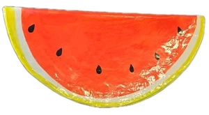 Vintage Pappmaché Wassermelone Wohndeko Figur - Bild 1 von 6