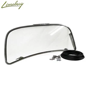 Classic T1 1965- Beetle Chrome Front Pop-out Safari Window Frame Kit VW - Picture 1 of 1