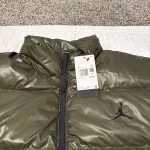 Nike Air Jordan 3XL Flight Therma-Fit Chaleco Relleno FV7273-222 NUEVO CON ETIQUETAS $165 - Imagen 1 de 7