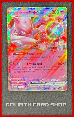 Team Rocket's Mewtwo ex 081/182 - Sv10: Destined Rivals Pokémon TCG - NM - Image 1 of 3
