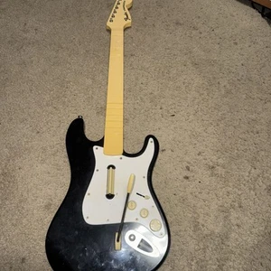 PS3 Rock Band Guitar Fender Stratocaster Harmonix 822151 UNTESTED PARTS/REPAIR - Picture 1 of 6