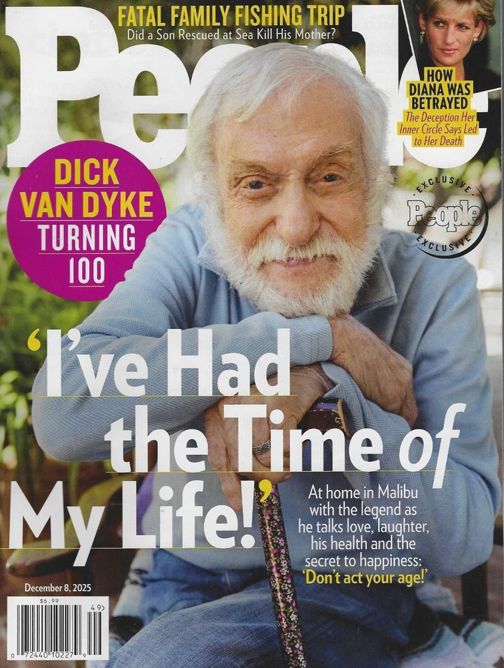 People Magazine December 8th 2025 Dick Van Dyke Turns 100