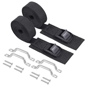 Kit de sujeción de correa de amarre de batería, kit de amarre de enfriador de 1" X 48" sin óxido - Imagen 1 de 6