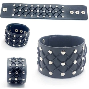 Leder Armband Vikings Wikinger Biker Gothic Surfer-Armband Lederarmband SL-44 - Bild 1 von 1