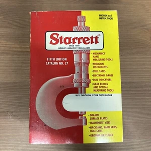 Vintage 1955 - Starrett Tools Catalog No.27 - Athol, Massachusetts (462 Pages) - Picture 1 of 3