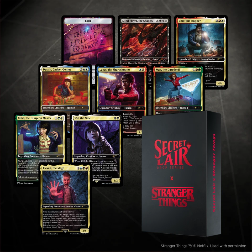 Magic the Gathering (MTG) - Secret Lair x Stranger Things (Non-Foil) - Image 1 of 1