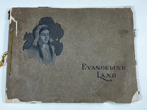 Evangeline Land 1900 Tourist Souvenir Photo Book Yarmouth Nova Scotia Acadia - Picture 1 of 24