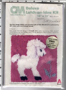 Kit de herramientas "Baby Lamb" Columbia-Minerva Deluxe Latch-an-Idea incl. 12" x 12" #K3644 - Imagen 1 de 5