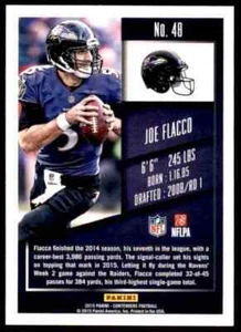 2015 CONTENDORS JOE FLACCO #48 - Bild 1 von 2