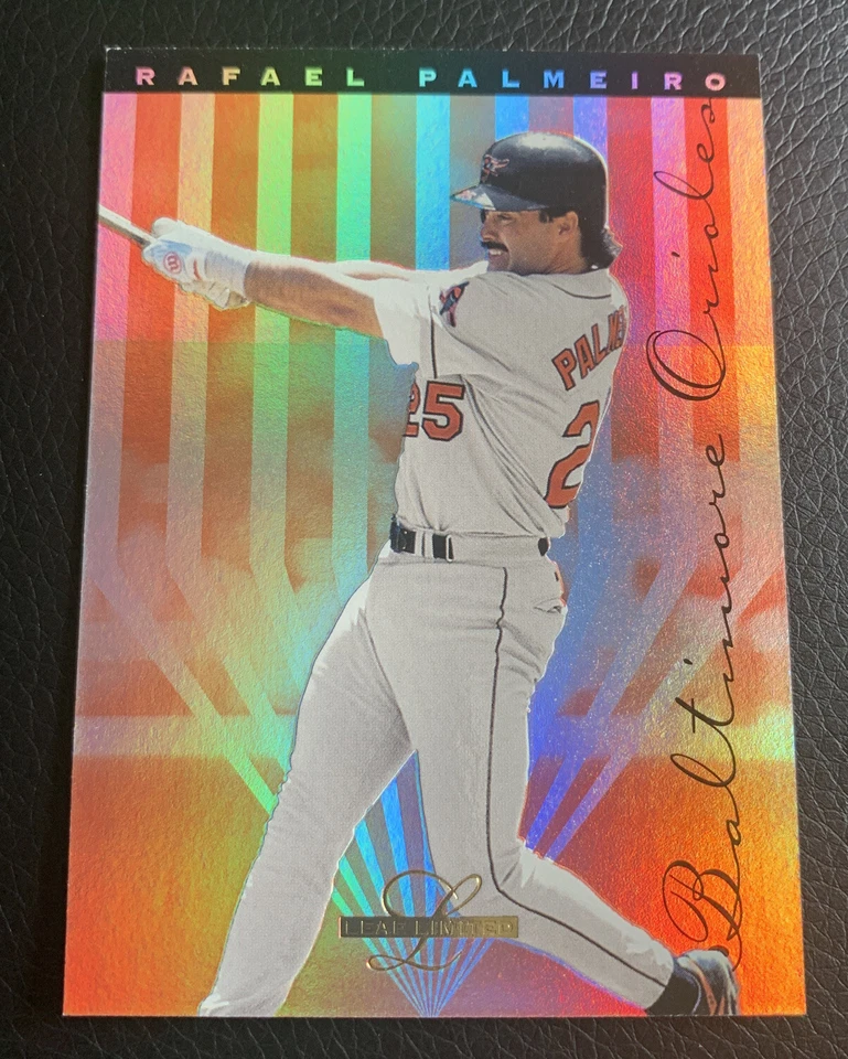 1995 Leaf Limited Rafael Palmeiro Orioles #86 - Image 1 of 1
