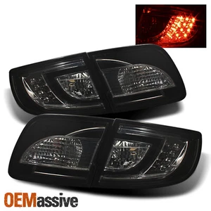 [Non Hatchback] Fits 2004-2008 Mazda 3 Smoked LED Tail Lights Replacement Set - Picture 1 of 2
