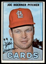 1967 Topps Joe Hoerner  EX St. Louis Cardinals #41