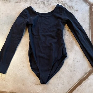 Abito da ballo Danskin Now pezzo unico body bambina taglia S (6/6X) nero manica lunga - Foto 1 di 5