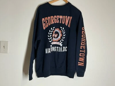 Georgetown Athletic  Sweater  Blue Championship Washington, DC size XL - Image 1 of 4