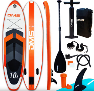 DMS SUP Board Set Stand Up Paddling aufblasbar Surfboard Paddel ISUP 320 cm
