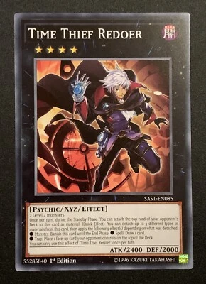 Time Thief Redoer - SAST-EN085 - Common - 1st Edition - YuGiOh TCG - Image 1 of 3