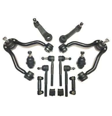 Kit completo de suspensión delantera de 14 piezas para Chevrolet Cadillac GMC K1500 K2500 Yukon Foto 1 de 4