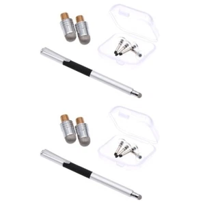 10 pcs 2-in-1 Capacitive Stylus Set with Replacement Tips Double-End Touch Pen - Zdjęcie 1 z 12