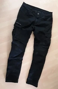 Motorradjeans Course W-34/ L- 34 schwarz Knieprotektoren - Bild 1 von 7