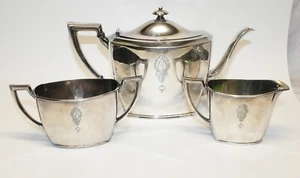 Antique Community Silverplate (Oneida) - Bird of Paradise - Tea Service - Picture 1 of 6